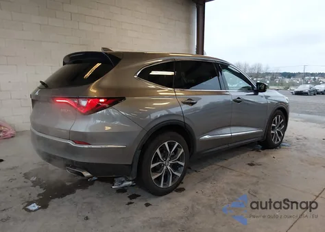2022 Acura Mdx Technology Package из США, поврежденный, VIN 5J8YE1H43NL011650
